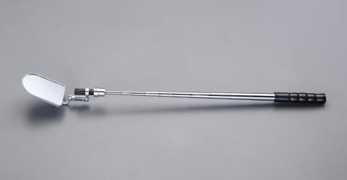 エスコ (ESCO) EA724GB-2A 100x72/398-1465mm 点検ミラー(伸縮/LEDライト付) EA724GB-2A