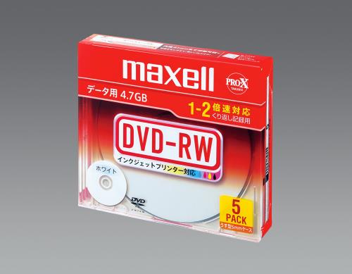 エスコ (ESCO) 4.7GB DVD-RW(2倍速/5枚) EA75
