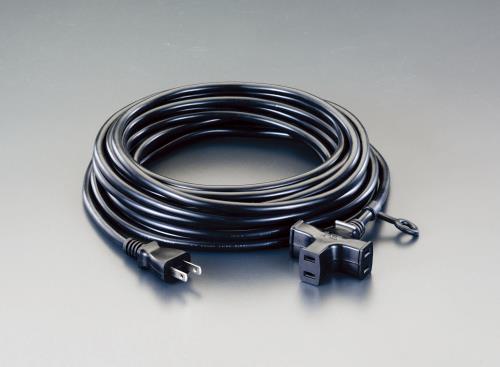 エスコ (ESCO) EA815GJ-20 AC125V/15A/ 20m 延長コード EA815GJ-20