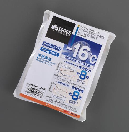 エスコ (ESCO) EA917H-1A 195x137x28mm/550g 強力保冷剤 EA917H-1A