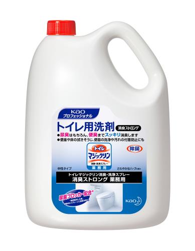 エスコ (ESCO) 4.5L トイレ洗剤(マジックリン消臭ストロング/1個) EA922KD-12