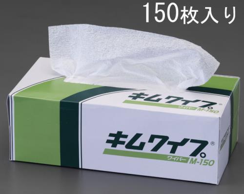エスコ (ESCO) EA929AS-1 225x210mm 工業用ワイパー(150枚) EA929AS-1 【20箱セット】(4.0)