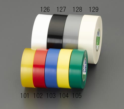 エスコ (ESCO) 19mmx10m ビニールテープ(緑/1巻) EA944NP-105