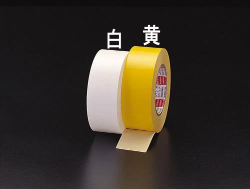 エスコ (ESCO) EA944SG-53 50mmx50m ラインテープ(屋内用/黄) EA944SG-53