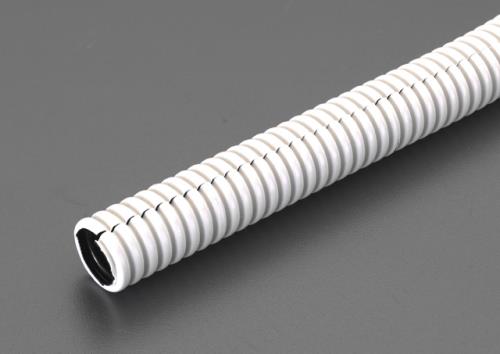 仕様：●メーカー:未来工業●型番:P-FR-10※10mカット品●外径:14mm●内径:10.5mm●全長:10m●梱包サイズ:400×400×215mm●使用温度:~60°C●材質:PE●屋内用●ケーブルの保護や集束等に便利な軽くて柔かい半割れ波付き保護管●半割れですので、ケーブルに後付けできます。●金属体や梁、吊ボルトなどとの接触防止や電力系と通信系の交差部、構造体貫通部のケーブル保護など、様々な用途で使用できます。商品画像に関する注意事項：●画像に数字等の情報が入っている場合は、　品番末尾が対象商品の画像となります。