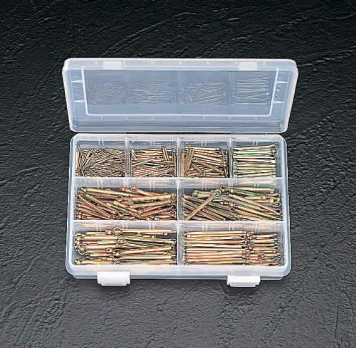 エスコ (ESCO) EA949WP 1.6-4.5mm 割ピンセット(クロメートメッキ) EA949WP