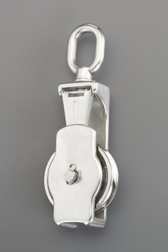 エスコ (ESCO) EA987SP-15 82.5mm [ワイヤーロープ用]リング付滑車(ステンレス製) EA987SP-15