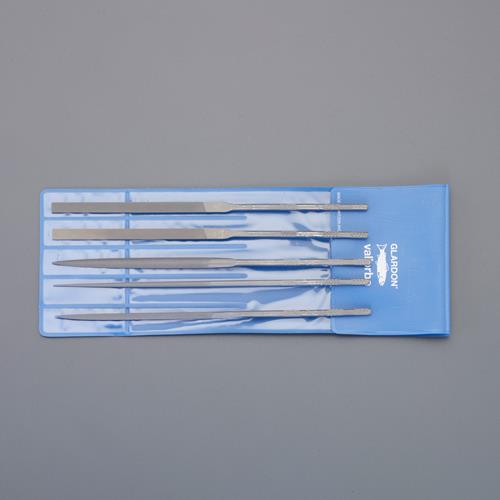 エスコ (ESCO) EA521VL-21 140mm 精密やすり(4種・5本組/中目) EA521VL-21