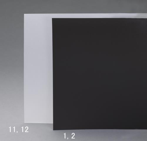エスコ (ESCO) EA440DY-1 565x980x0.75mm PP板(黒/5枚) EA440DY-1