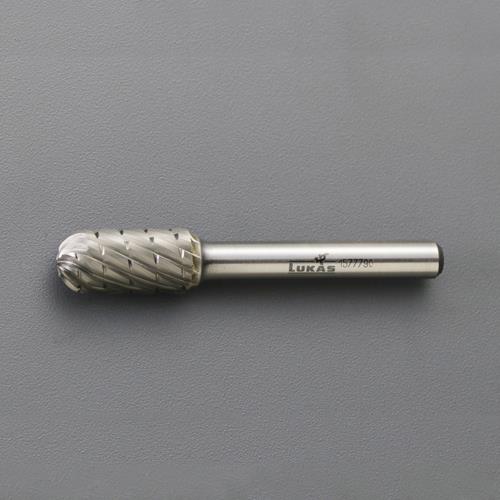 乐天商城 - エスコ (ESCO) EA819GL-114 12x25x65mm/6mm軸 超硬カッター(ステンレス用) EA819GL-114