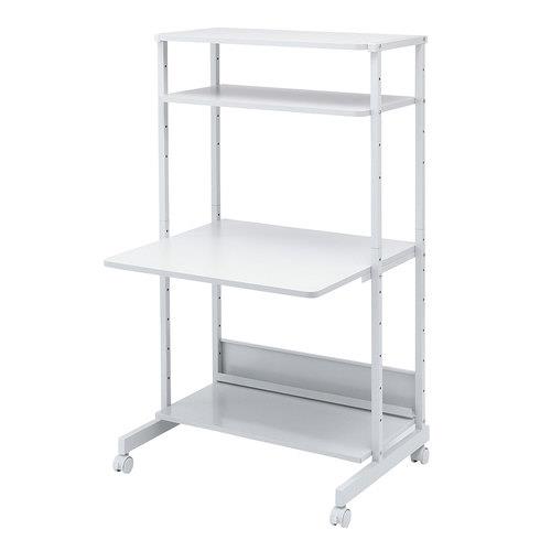 乐天商城 - エスコ (ESCO) EA954HC-413B 800x700x1400mm パソコンデスク EA954HC-413B