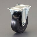 エスコ (ESCO) EA986PP-63 75mm キャスター(固定金具) EA986PP-63(4)