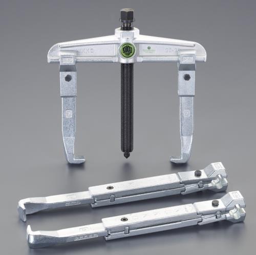 エスコ (ESCO) EA500AA-12 120mm スライドアームプーラー4本セット(2本爪) EA500AA-12