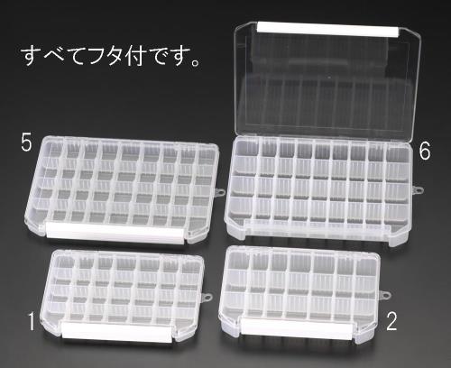 エスコ (ESCO) EA508MB-6 245x190x40mm パーツケース EA508MB-6 【5個セット】