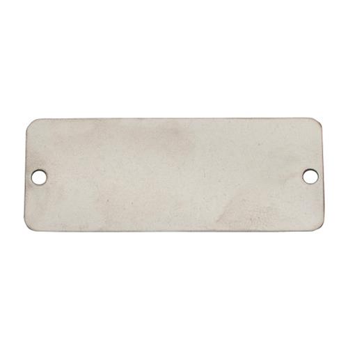 エスコ (ESCO) EA591HD-1 13x33mm タグブランク(アルミ 長四角/10枚) EA591HD-1 【7PACKセット】