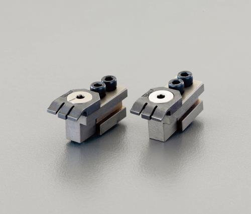 エスコ (ESCO) EA637J-10 呼10/46x18mm フラットクランプ(2個) EA637J-10