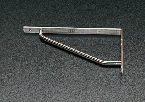 エスコ (ESCO) EA951EC-27 270x135x20mm アーム棚受(ステンレス製) EA951EC-27 【4個セット】(4.0)