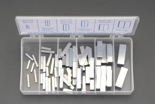 エスコ (ESCO) EA968ZC-100 1/8"-1/2" マシンキーセット(インチサイズ) EA968ZC-100