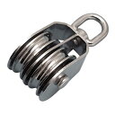 エスコ (ESCO) EA987SM-25W 31.7mm 滑車(ステンレス製/2車) EA987SM-25W
