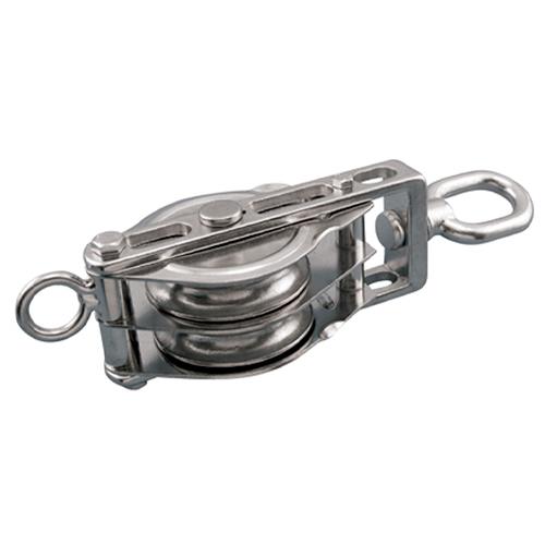 エスコ (ESCO) EA987SP-8W 133.3mm [ワイヤー用]リング付滑車(ステンレス製/2車) EA987SP-8W