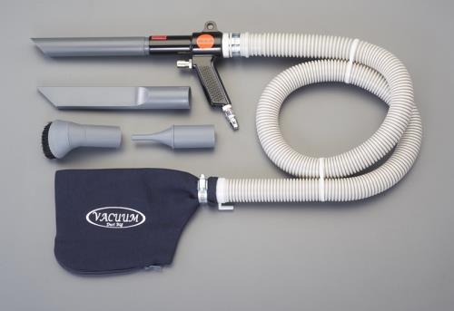 仕様：●全長:145mm●エアー消費量:420L/min●使用コンプレッサー:1.5kw以上●付属品:・ノズル:120mm □40×60・パイプ:207mm φ30mm・細口ノズル:237mm □15×50・ポイントノズル:125mm φ5...