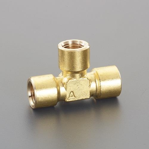 エスコ (ESCO) EA141AA-32 Rc1/4" 内ねじチーズ EA141AA-32 【5個セット】