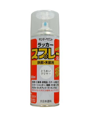 エスコ (ESCO) EA942EM-4 300ml ラッカースプレー(透明) EA942EM-4 【9本セット】