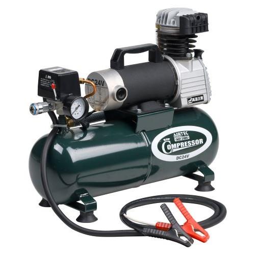 乐天商城 - エスコ (ESCO) DC24V/187W エアーコンプレッサー(タンク8L) EA116PN-27