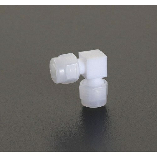 エスコ (ESCO) EA425HG-6 6mm ユニオン(エルボ/フッ素樹脂製) EA425HG-6 【2個セット】