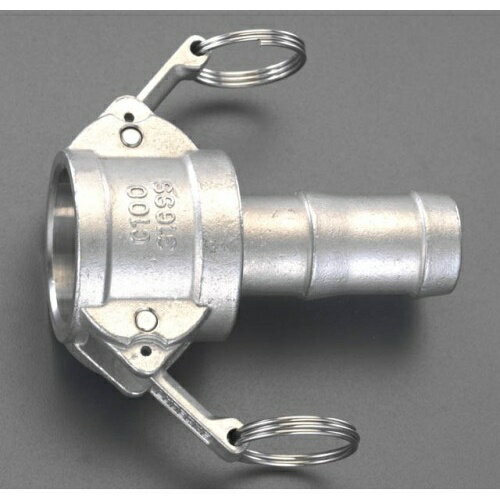 エスコ (ESCO) EA462DK-6 3/4" /19mm カップリング式ホースステム(ステンレス製) EA462DK-6 【2個セッ..