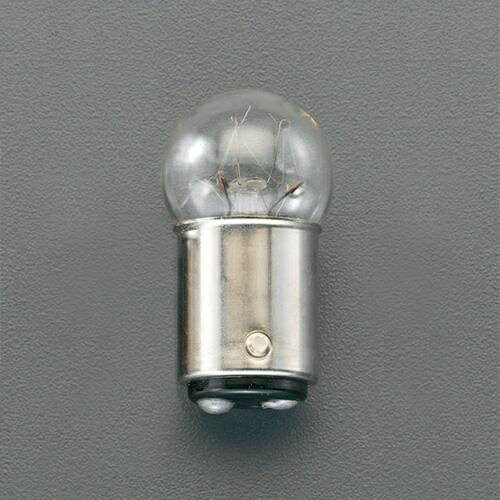 エスコ (ESCO) EA758ZK-68 AC220V/10W 電球(ダブルベース回転灯用/3個) EA758ZK-68 【4袋セット】