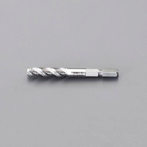 エスコ (ESCO) EA829CJ-106 M 6x 1.0 スパイラルタップ(六角軸/HSS) EA829CJ-106 【4本セット】