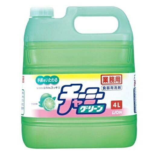 エスコ (ESCO) EA922E-3B 4.0Lx3個 食器用洗剤(チャーミーグリーン) EA922E-3B