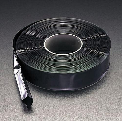 エスコ (ESCO) EA944BB-25 25mmx100m 熱収縮チューブ(黒) EA944BB-25 【2巻セット】