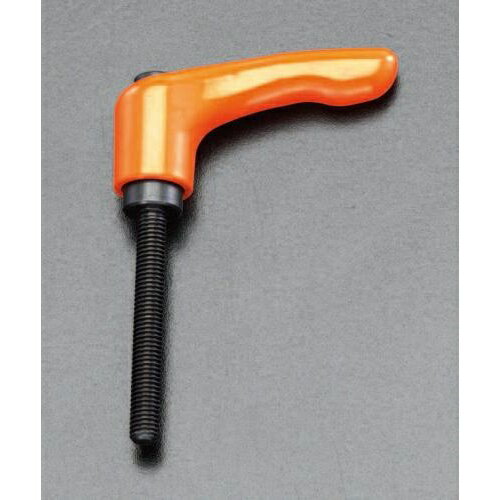エスコ (ESCO) EA948CB-116 M6x40mm 雄ねじクランプレバー(オレンジ) EA948CB-116 【7個セット】