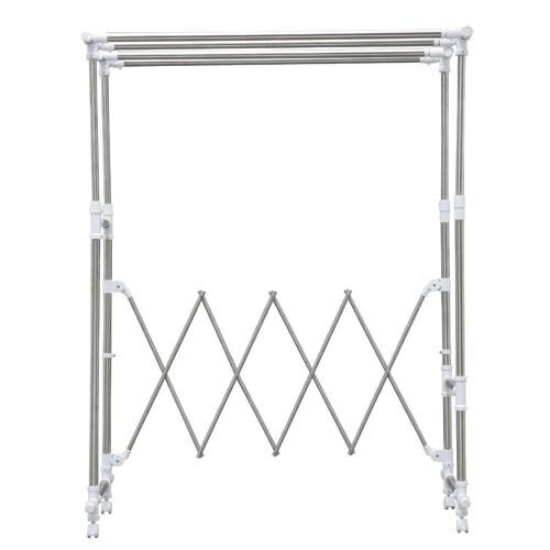 エスコ (ESCO) EA951FD-50A 1200-2100x530x1160-1610mm 物干しスタンド EA951FD-50A