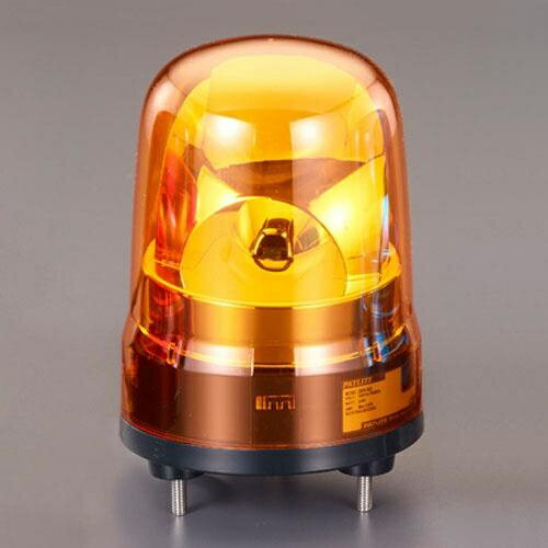 乐天商城 - エスコ (ESCO) EA983FS-101YA AC100V LED回転灯(ブザー付/黄色) EA983FS-101YA