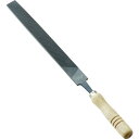 TRUSCO 鉄工用ヤスリ 木柄付 平 中目 刃長300 THI300-02-S ( THI30002S ) トラスコ中山(株)