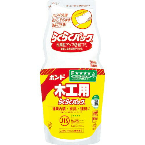 コニシ　ボンド木工用　らくらくパック　1kg（ポリ袋）　＃40168 CH18-LLP1 ( CH18LLP1 ) コニシ（株）
