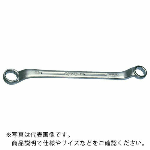 スーパー 45°両口メガネレンチ(JIS) 対辺寸法17×19mm ( DL-1719 ) (株)スーパーツール ( SPA15 )