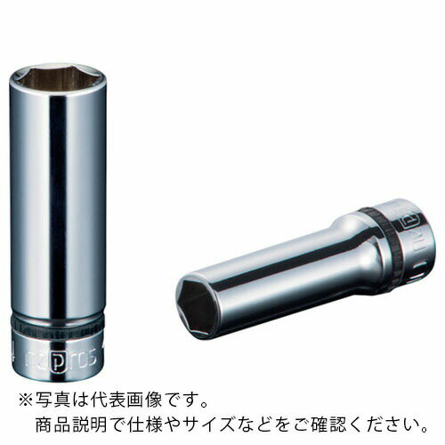 ネプロス　インチ　9．5sq．ディープソケット（六角）　対辺寸法3／8inch　全長55mm NB3L-3/8 ( NB3L38 ) 京都機械工具（株）