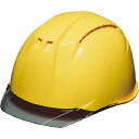 DIC 透明バイザーヘルメット AA11EVO-CW KP 黄色/スモーク ( AA11EVO-CW-HA6-KP-Y/S ) DICプラスチック(株)安全資材営業部