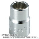 TONE ソケット(12角) 対辺寸法10mm 全長26mm 3D-10 ( 3D10 ) TONE(株)
