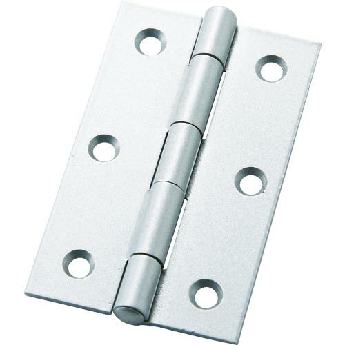 フジテック カラー丁番 袋入り(2枚)・厚口64mm・シルバー ( B-11035 )