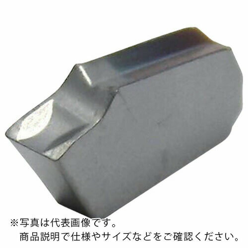 特長：様々なブレーカー形状、チップ幅でレパートリーが豊富です。用途：突っ切り・溝入れ加工用。仕様：R：0.16K：8°寸法(mm)W：2.2材質／仕上：サーメット