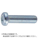 TRUSCO ナベ頭小ねじ ユニクロ 全ネジ M3×12 300本入 ( B01-0312 ) トラスコ中山(株)
