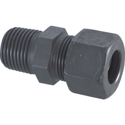 フジトク ハーフユニオン Φ12×1/4 鋼管用 くい込み継手 ( S-12X1/4 )