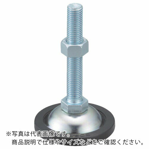 TRUSCO�������㥹�����ܥ�ȡ�500kg�����ס�M20��180���������롡��������饫�С��դ� NA-2-20X180 ( NA220X180 ) �ȥ饹���滳�ʳ���