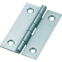 TRUSCO スチール製薄口普通蝶番 生地仕上げ 全長51.0mm (10個入) 550-51N (10コイリ キジビスナシ) ( 55051N ) トラスコ中...
