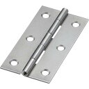 TRUSCO スチール製薄口普通蝶番 生地仕上げ 全長63.5mm (10個入) 550-64N (10コイリ キジビスナシ) ( 55064N ) トラスコ中...